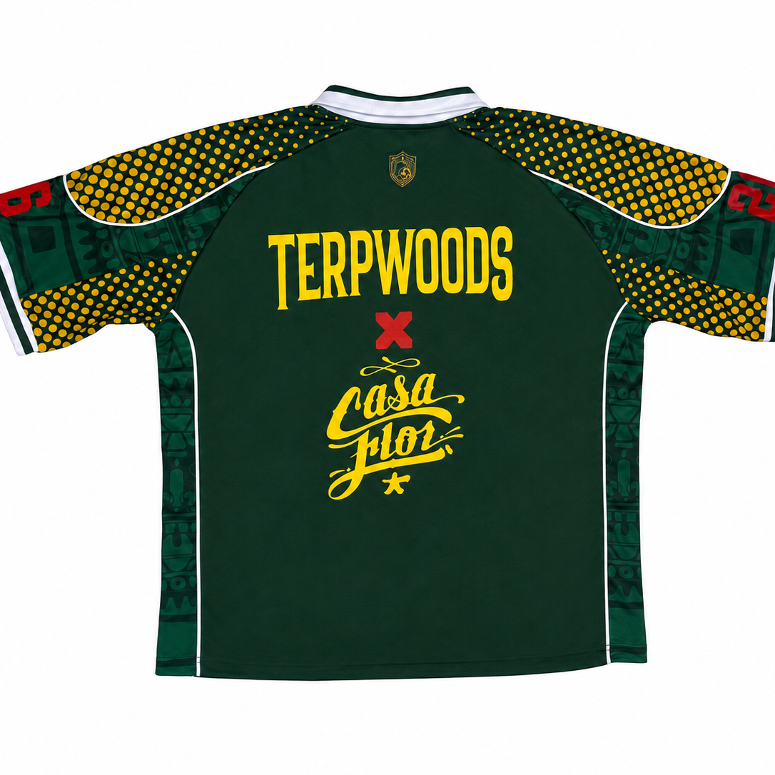 Terpwoods x Casa Flor Mexico Inspired Soccer Jersey
